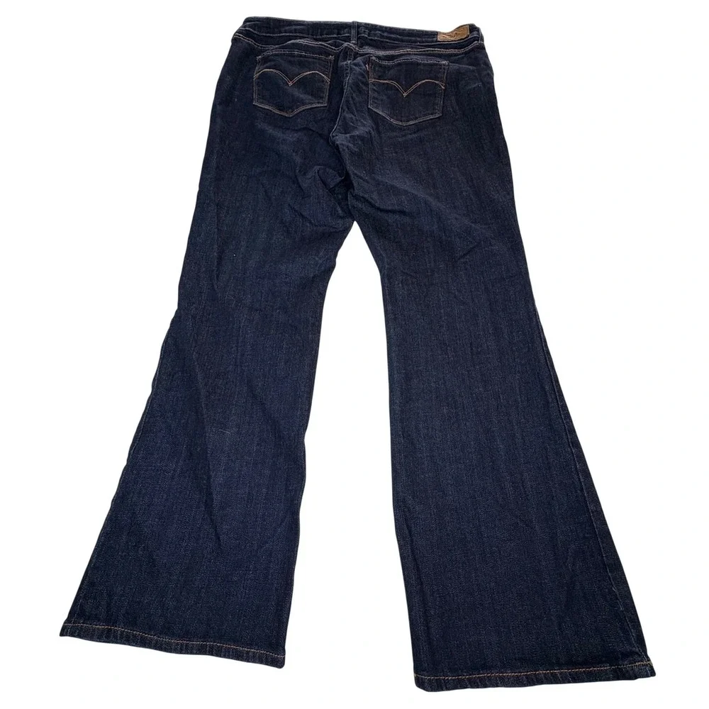 Vtg Y2K Levis Bold Curve Bootcut Jeans 18W Dark Indigo Curvy Indie Sleaze Retro